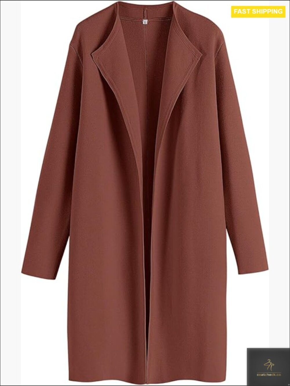 Oversized Cardigan Sweater Lapel Trench Coatigan Chic Minimal Casual Dressy